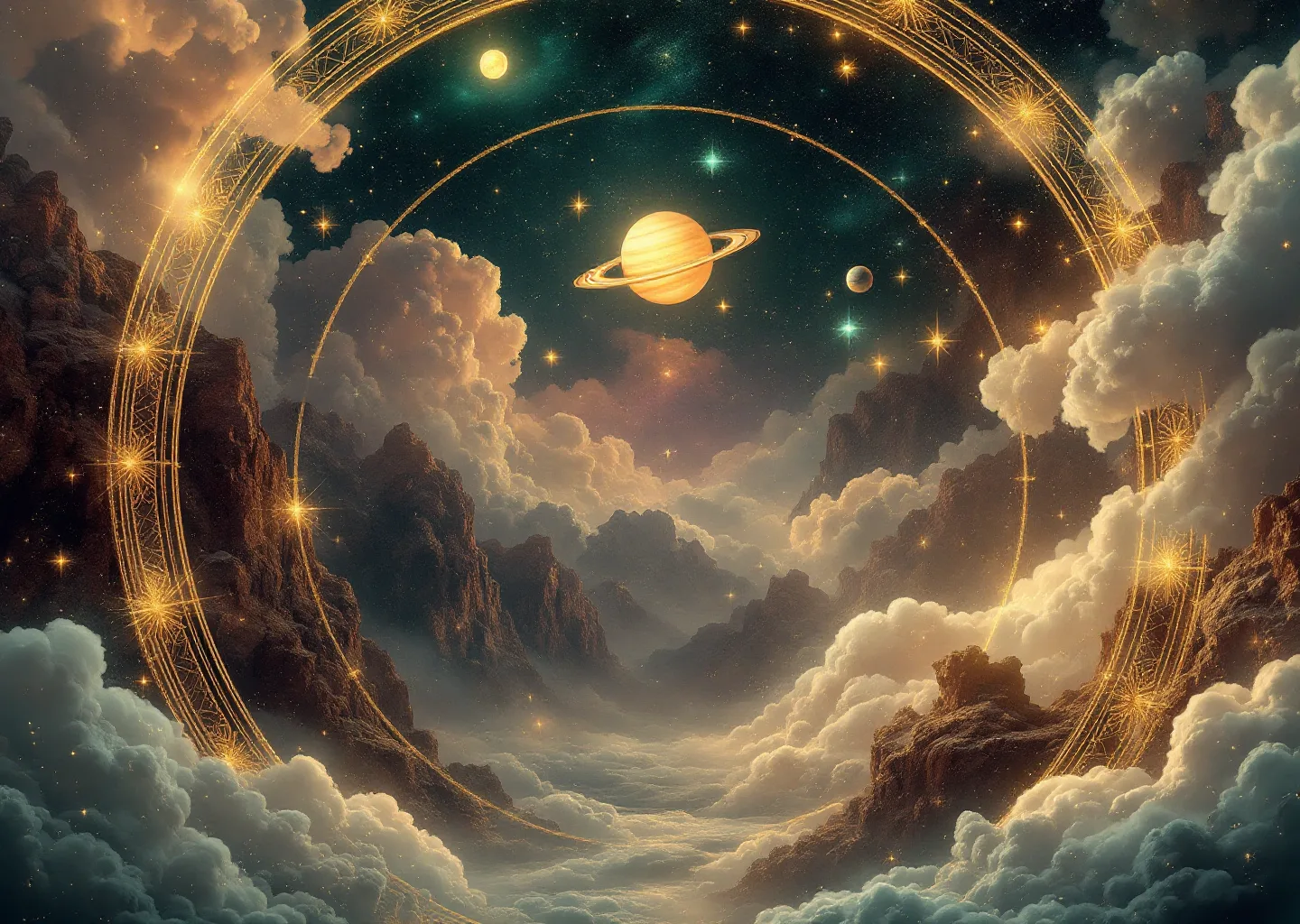 Saturn Mars Mercury triple conjunction in Pisces April 2026